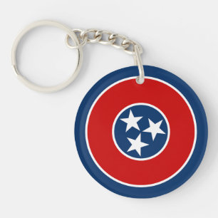 Porte-clefs Drapeau de l'État du Tennessee