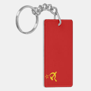 Porte-clefs Drapeau de l'Union soviétique URSS communiste Fauc