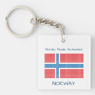 Porte-clefs Drapeau de Norway