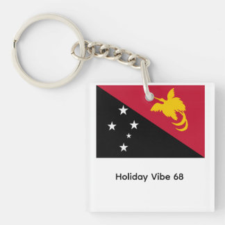 Porte-clefs Drapeau de Papouasie-Nouvelle-Guinée