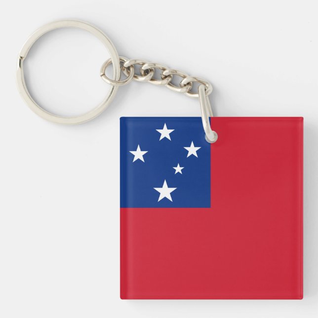 Porte-clefs Drapeau de Samoa (Devant)