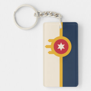 Porte-clefs Drapeau de Tulsa, Oklahoma