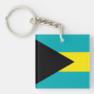 Porte-clefs Drapeau des Bahamas