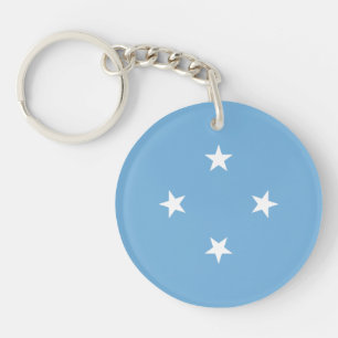 Porte-clefs Drapeau des États fédérés de Micronésie