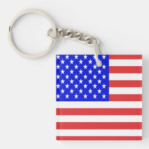 Porte-clefs Drapeau des Etats-Unis