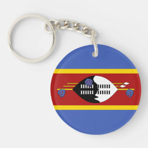Porte-clefs Drapeau d'Eswatini