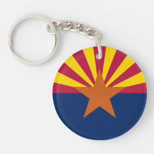 Porte-clefs Drapeau d'État de l'Arizona
