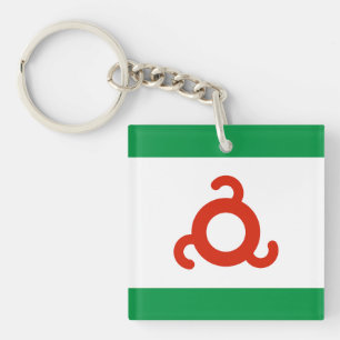 Porte-clefs Drapeau d'Ingushetia