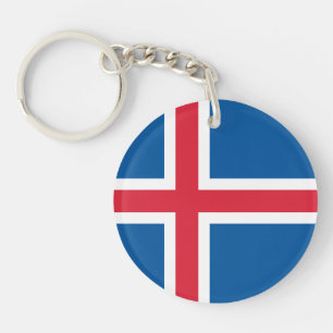 Porte-clefs Drapeau d'Islande