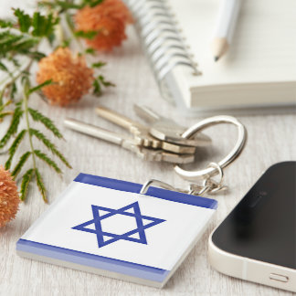 Porte-clefs Drapeau d'Israël