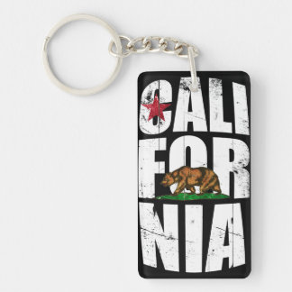 Porte-clefs Drapeau d'ours de la Californie