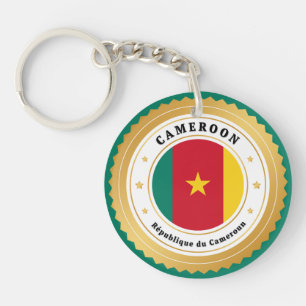 Porte-clefs Drapeau du Cameroun
