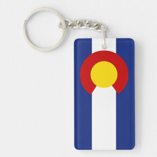 Porte-clefs Drapeau du Colorado