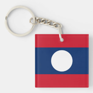 Porte-clefs Drapeau du Laos