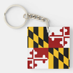 Porte-clefs Drapeau du Maryland