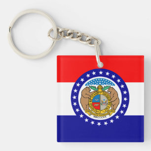 Porte-clefs Drapeau du Missouri