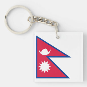 Porte-clefs Drapeau du Népal