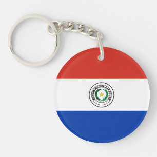 Porte-clefs Drapeau du Paraguay