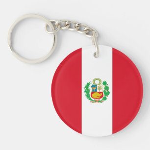 Porte-clefs Drapeau du Pérou