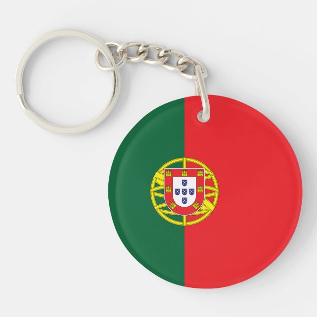 Porte-clefs Drapeau du Portugal (Devant)
