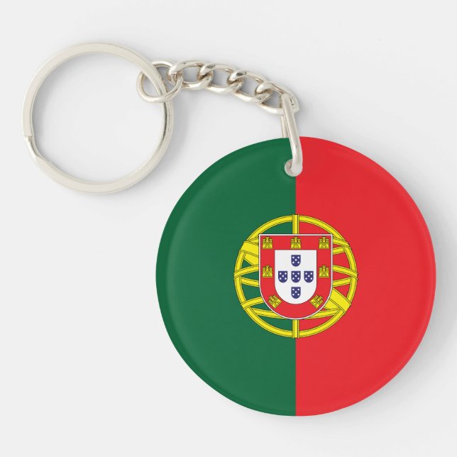 Porte-clefs Drapeau du Portugal (Devant)