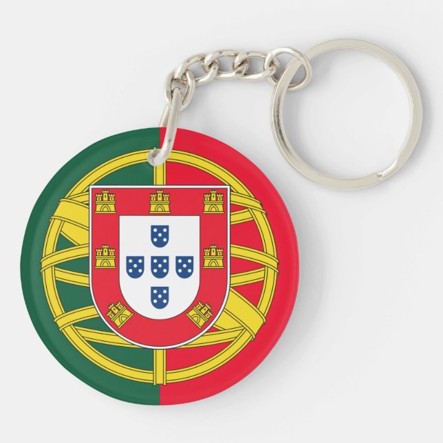 Porte-clefs Drapeau du Portugal (Dos)