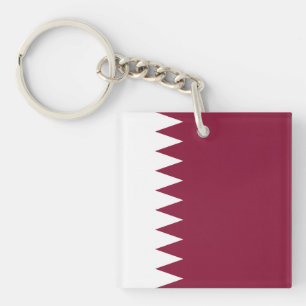 Porte-clefs Drapeau du Qatar