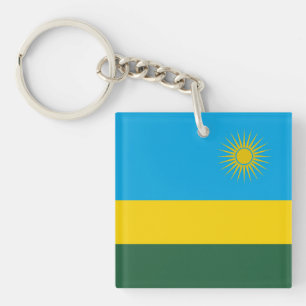 Porte-clefs Drapeau du Rwanda