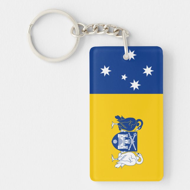 Porte-clefs Drapeau du Territoire de la capitale australienne (Devant)