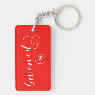 Porte-clefs Drapeau glacé en coeur, Vannes, Breton, Bretagne