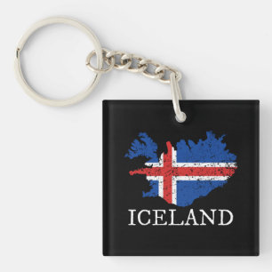 Porte-clefs Drapeau Islande