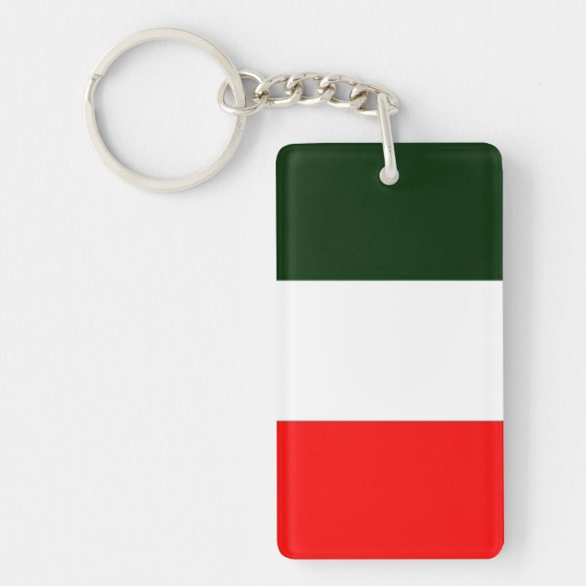 Porte-clefs Drapeau italien (Devant)