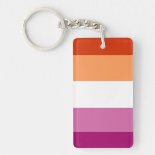 Porte-clefs Drapeau lesbien