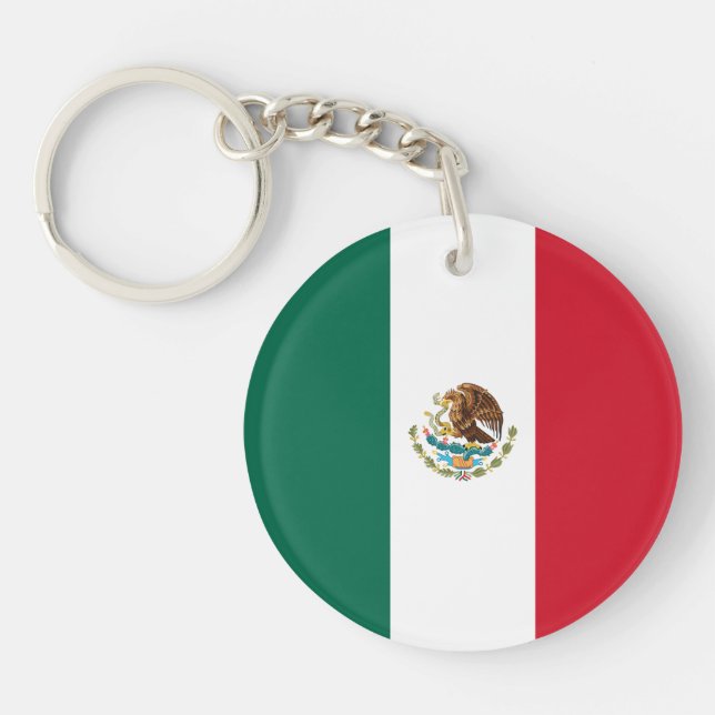 Porte-clefs Drapeau mexicain (Devant)
