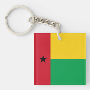 Porte-clefs Drapeau national de Guinée-Bissau
