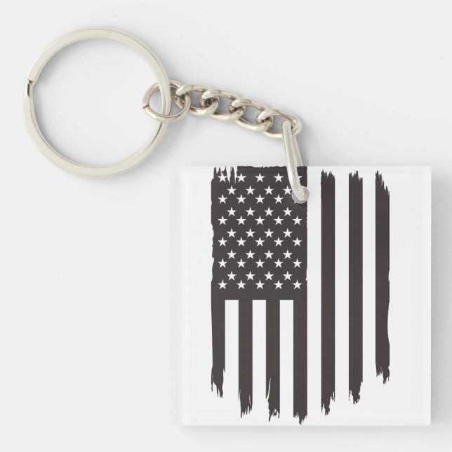 Porte-clefs Drapeau national des États-Unis (Devant)