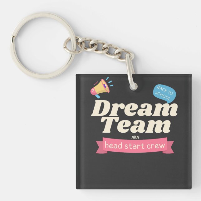 Porte-clefs Dream Team AKA Head Start Crew - Drôle Corresponda (Devant)