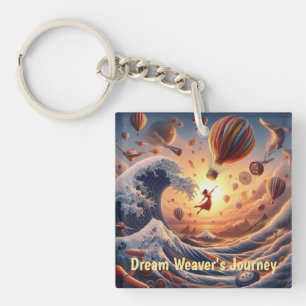 Porte-clefs Dream Weaver's Journey : Imaginaire Hot Air Balloo