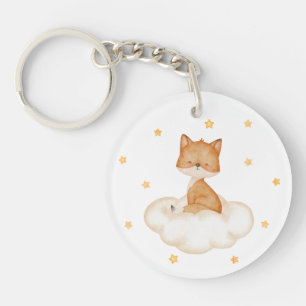Porte-clefs Dreamy Fox Baby shower Porte - clé