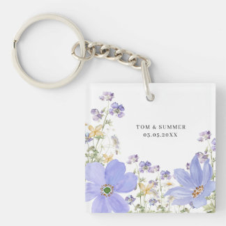 Porte-clefs Dreamy Lilac Wedding
