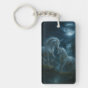 Porte-clefs Dreamy Unicorn Porte - clé acrylique