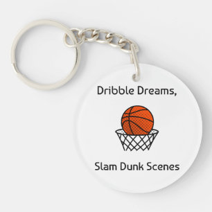 Porte-clefs Dribble Dreams, Scènes de Dunk Basketball