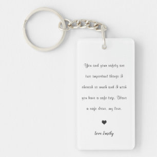Porte-clefs dridrie safe cute heart lock back photo