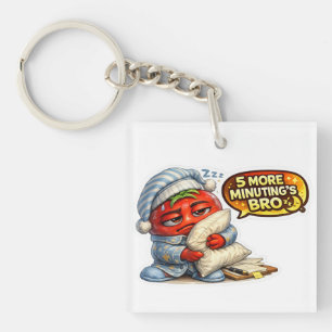 Porte-clefs Drôle 5 Minutes de Plus Frère Paresseux Couverture