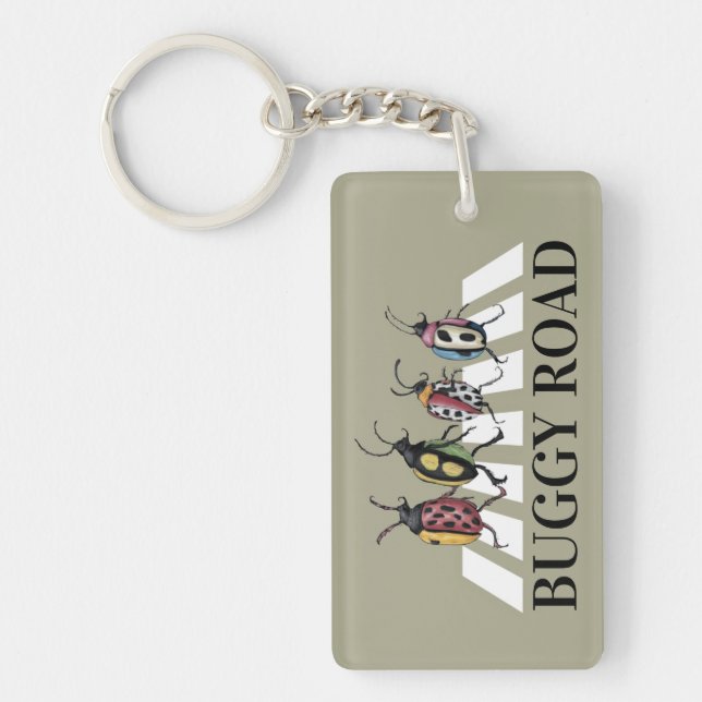 Porte-clefs Drôle Beetles (Devant)