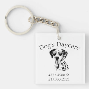 Porte-clefs Drôle Dalmatien Chien d'affaires