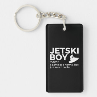 Porte-clefs Drôle Jetski Boy Definition Jet Ski