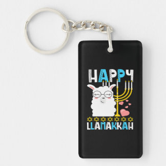 Porte-clefs Drôle Joyeux Llamakkah Hanoukka Chanukah Juif