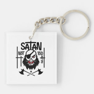 Porte-clefs Drôle Pas Aujourd'Hui Satan - Détenu