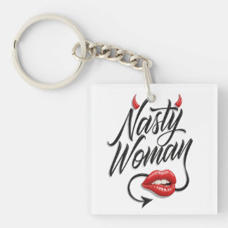 Porte-clefs Drôle "Sale femme"
